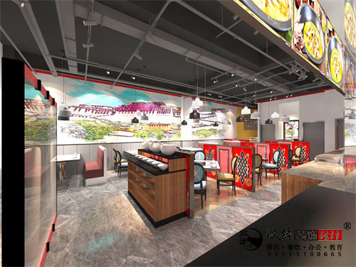 [prov_or_city]火鍋店設計效果圖|镹臻設計