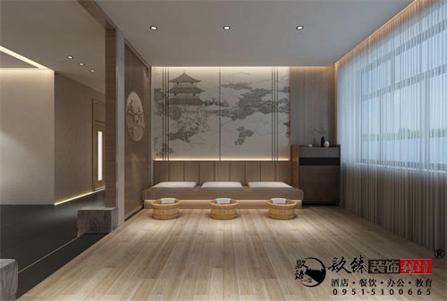 銀川足浴中心設(shè)計效果圖|镹臻設(shè)計