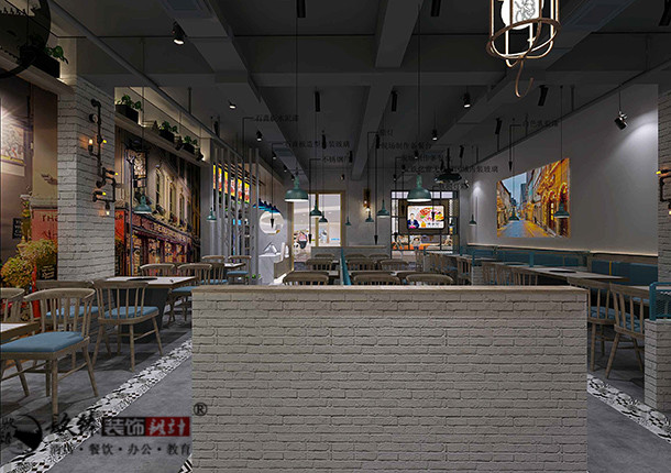 銀川韓式烤肉店設(shè)計(jì)效果圖|镹臻設(shè)計(jì)