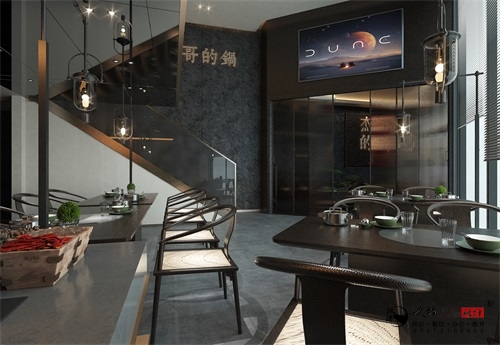 銀川火鍋店裝修設(shè)計(jì)效果圖|镹臻設(shè)計(jì)