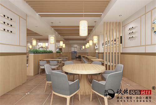 銀川面館裝修設(shè)計(jì)效果圖|镹臻設(shè)計(jì)