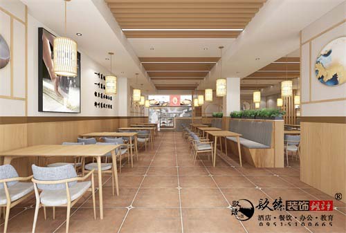 銀川面館裝修設(shè)計(jì)效果圖|镹臻設(shè)計(jì)