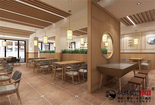 銀川面館裝修設(shè)計(jì)效果圖|镹臻設(shè)計(jì)
