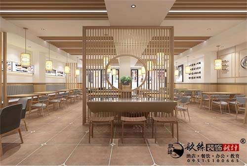 銀川面館裝修設(shè)計(jì)效果圖|镹臻設(shè)計(jì)