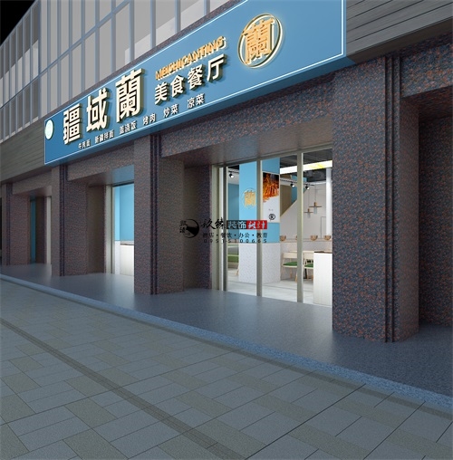 銀川餐廳裝修設(shè)計效果圖|镹臻設(shè)計